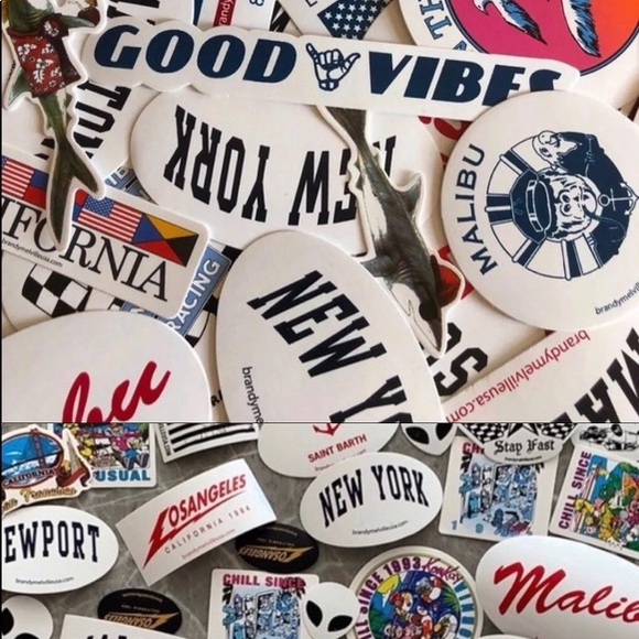 60 Brandy Melville Stickers!🌹 - Picture 6 of 8